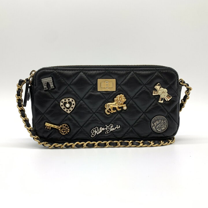 楽天市場】【セール】CHANEL シャネル 2.55 チェーンウォレット  