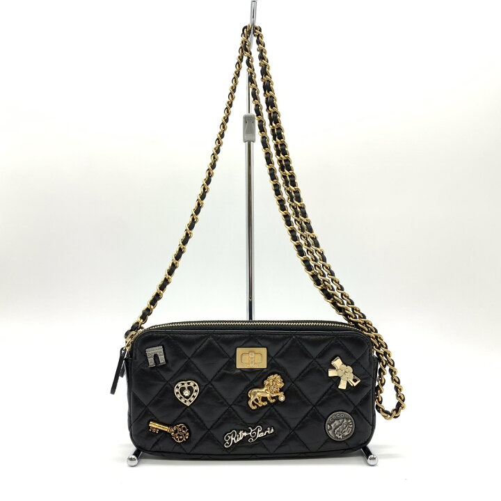 楽天市場】CHANEL シャネル 2.55 チェーンウォレット マトラッセ 