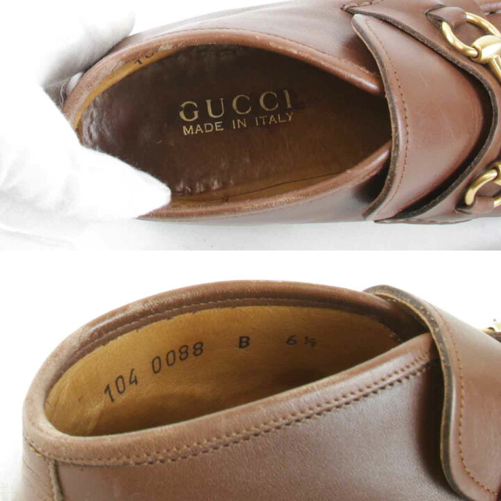 楽天市場】『USED』 GUCCI グッチ ホースビット ハイカットローファー 