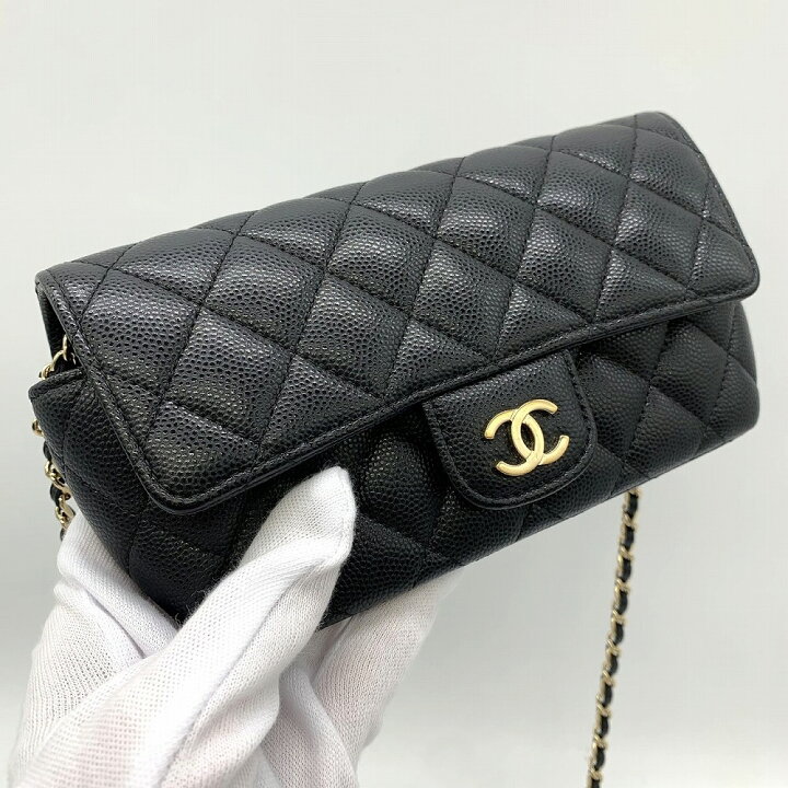 楽天市場】CHANEL シャネル アイウェアケース チェーンショルダー 