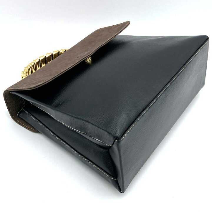 楽天市場】美品 LOEWE ロエベ ハンドバッグ ベラスケス ブラック 