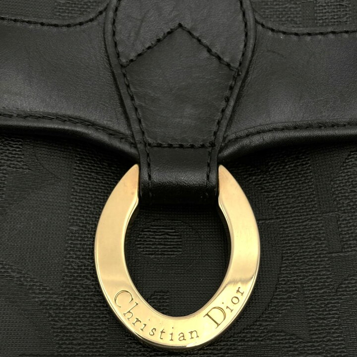 楽天市場】Dior クリスチャンディオール ハンドバッグ ブラック 黒 PVC  