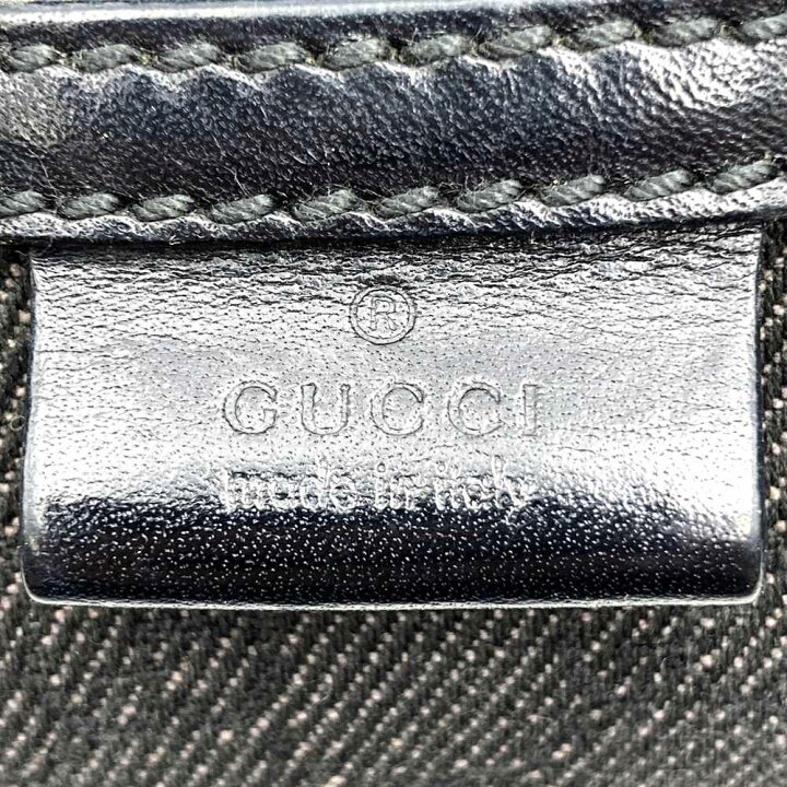 楽天市場】GUCCI グッチ 101682 ショルダーバッグ GGキャンバス レザー 