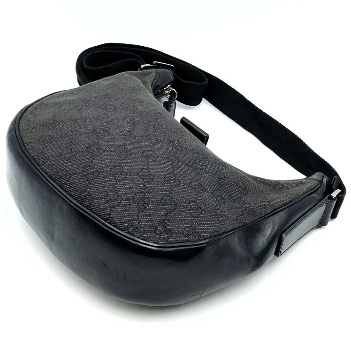 楽天市場】GUCCI グッチ 101682 ショルダーバッグ GGキャンバス レザー 