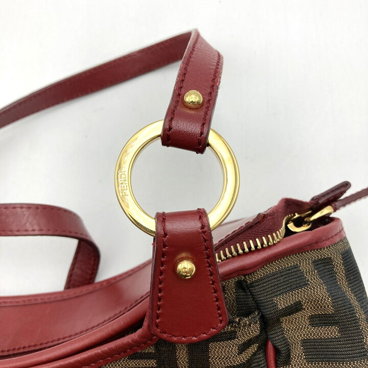 楽天市場】FENDI フェンディ 8BH156 ズッカ ハンドバッグ トートバッグ 