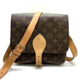 【お値下げしました！】LOUIS VUITTON ルイ・ヴィトン カルトシエールGM M51252 ショルダーバッグ モノグラムキャンバス ブラウン レディース【中古】
