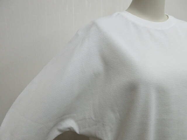 PUPULA ププラ カットソー 体型カバー 上質 透けない白 上品な濃紺 7分袖 プルオーバー 無地 ププラ等通販リングマーケット