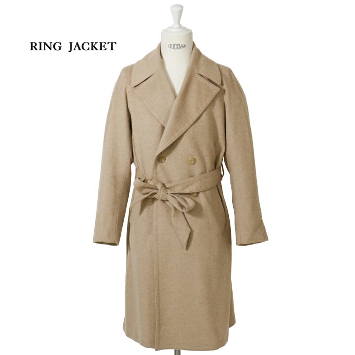 楽天市場】【公式】RING JACKETカシミヤ・ヴィキューナ4Bダブル 