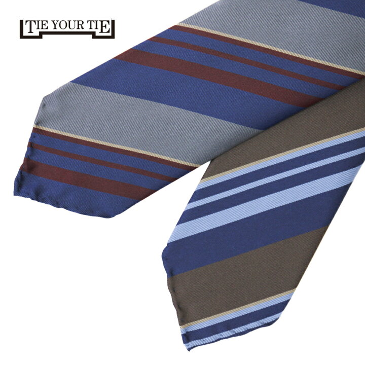 楽天市場】TIE YOUR TIE タイユアタイ ストライプタイ FRANK  
