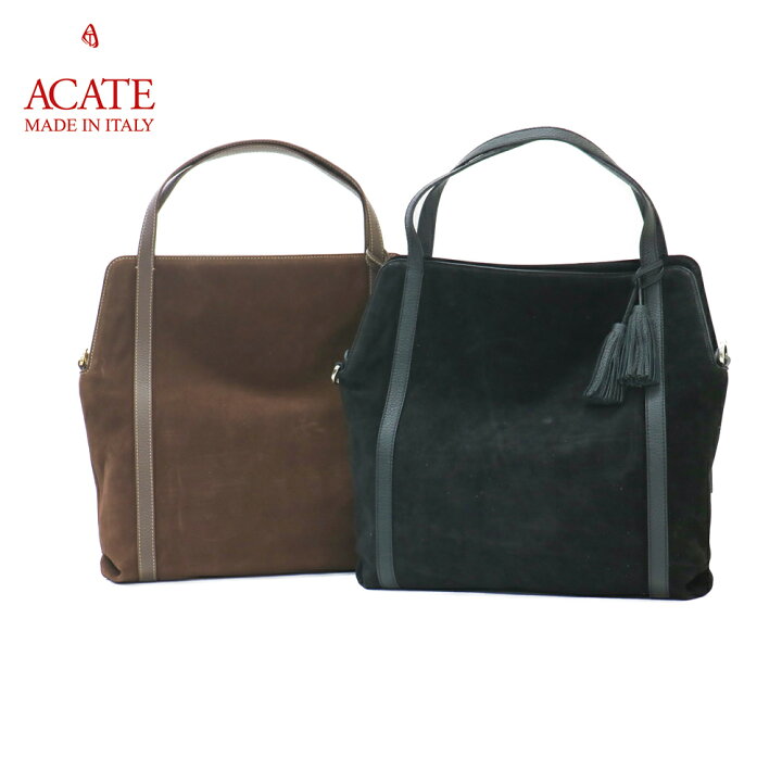 楽天市場】ACATE アカーテ GREGALE 2Way トートバッグ 【ブラウン 