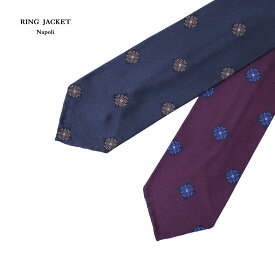 RING JACKET Napoli リングヂャケットナポリ スフォデラータ ジャガードタイ