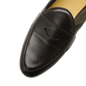 BAUDOIN&LANGE SAGAN CLASSIC DRAPE CALF �R�C�����[�t�@�[�y�u���E���E�u���b�N�z