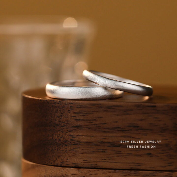 楽天市場】シルバー999製 リング レディース メンズ シルバーリング  