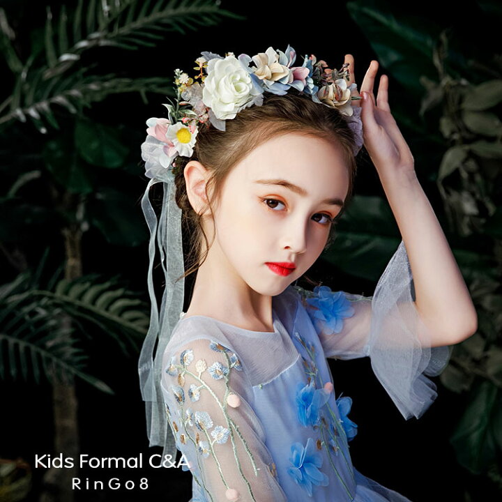 楽天市場】ヘッドドレス 花冠 花かんむり キッズ フォーマル 子供花冠 