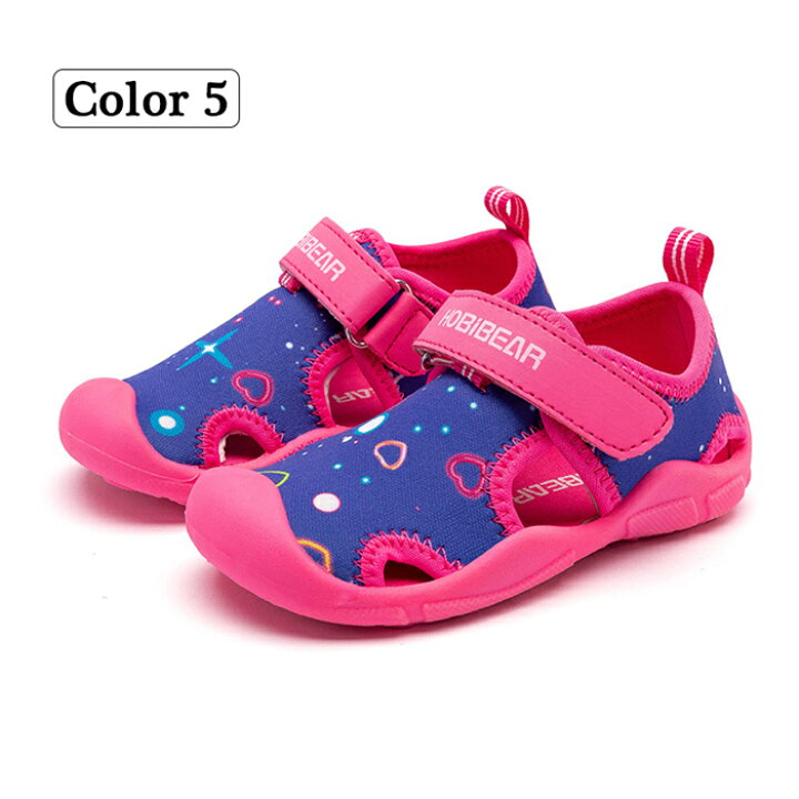 楽天市場 スポーツサンダル キッズ サンダル 男の子 スポーツサンダル 女の子 子供 サンダル 水陸両用 つま先保護 アクアシューズ ウォーターシューズ ベビーサンダル 軽量 海水浴 可愛い お出かけ 滑り止め 通気性 屈曲性 速乾性 14 cm リンゴ８