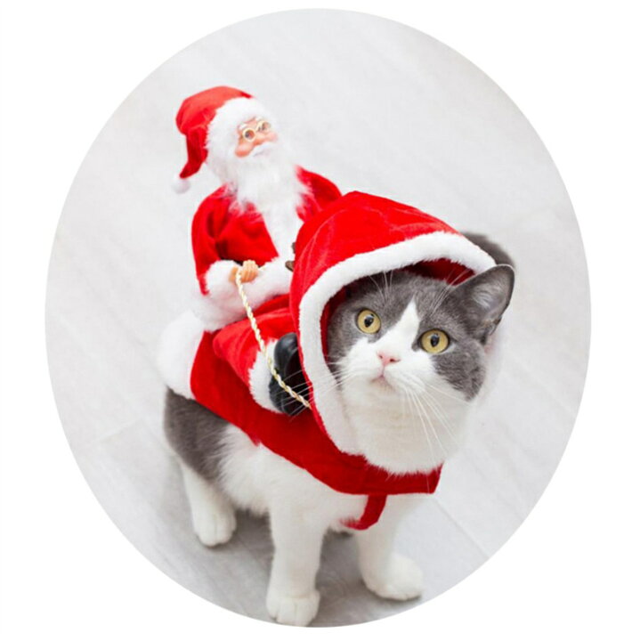 クリスマス 衣装 猫 ドッグウェア ねこ トナカイ キャットウェア サンタ ペット服 犬 猫の洋服 服 冬 犬の服 コスプレ 可愛い