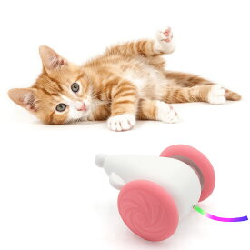 猫 おもちゃ 電動 自動 ねずみ ネズミ ネコ ねこ おもちゃ 電動ネズミ 可愛い 猫じゃらし 玩具 キャットおもちゃ 猫遊び 電動おもちゃ 運動不足 ストレス解消 発散 猫用おもちゃ かわいい 充電 コンパクト 安全素材 室内 【猫の運動不足やストレス