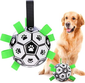 犬のおもちゃボール 犬用ボール 犬用噛むおもちゃ サッカー 15センチ 天然ゴム 耐久性 知育玩具 トレーニング 運動不足 ストレス解消 中小型犬に適用 玩具 ストレス解消 屋外用の楽しい犬用サッカーボール 小中大型犬に適用