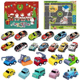 アドベントカレンダー 男の子 2025 クリスマスアドベントカレンダー ミニカー 24個 車のおもちゃ クリスマス おもちゃ 24日カウントダウンカレンダー クリスマスギフトバッグ 車両おもちゃ ミニカーセット クリスマス カウントダウン カレンダー 子供用 ク