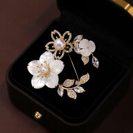 桜 ブローチ コサージュ パール 花 フラワー レディース 入学式 卒業式 フォーマル 春 アクセサリー 上品…