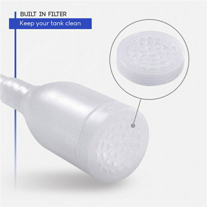 Popetpop 水槽クリーナーポンプ 底砂クリーナー 手動式サイフォンパンプ 排水と水換え 水交換ポンプ 水槽 液体移送 ２本 Sale 71 Off 底砂クリーナー