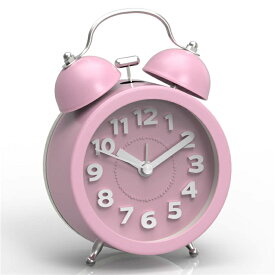 楽天市場 目覚まし時計 ピンク ベルの通販