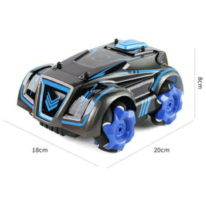 楽天市場 リモートコントロールカーライト四輪駆動スタントカー四輪ロールオーバーフリップ高速オフロード車 子供のためのドリフトスタントカーおもちゃギフト Vooph