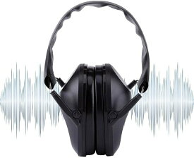 イヤーマフ 聴覚過敏 防音 ノイズキャンセリング　21dB防音 超薄型 軽量 耐摩耗性素材 折り畳み型 聴覚保護　耳覆い 工場・航空関連・刈り払い・加工作業などに対応