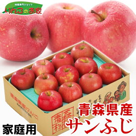 産地直送 青森県産 りんご サンふじ 訳あり 家庭用 3kg 5kg 10kg 送料無料 光センサー選果 青森 ふじ 無袋ふじ ギフト 贈り物 慶事 弔事 寒中御見舞 熨斗 熨斗無料 生産量日本一のりんご