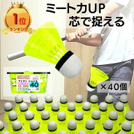 【本日ポイント10倍にUP中】 野球 専用 ファストシャトル 収納カゴ付き セット バッティング シャトル 40…