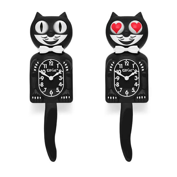 楽天市場】【Kit-cat Klock】キット キャット クロック 黒猫 振り子 