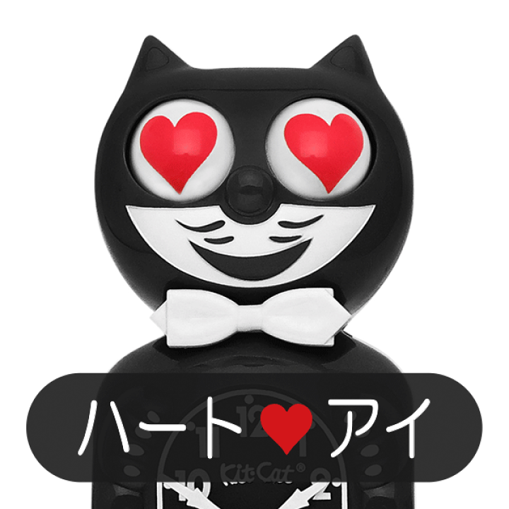 キャット振り子時計 ブラック　クロネコ　　黒猫 楽天市場】【Kit-cat Klock】キット キャット クロック 黒猫