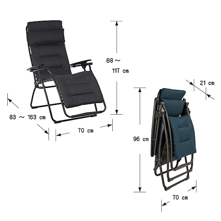 ラフマフチュラエアーコンフォート Lafuma FuturaAirComfort 楽天市場】Lafuma【ラフマ】リクライニング チェアー FUTURA AIR