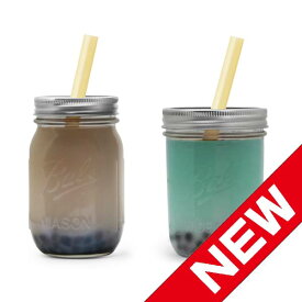 Ball 【ボール】 MASON JAR メイソンジャー 16oz タピオカ ストロー ドリンク ボトル 本体のみ
