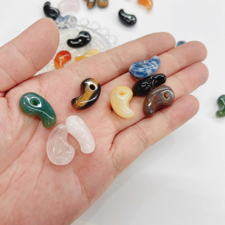 楽天市場】【天然保証・高品質】勾玉 まがたま 天然石 水晶 オニキス 
