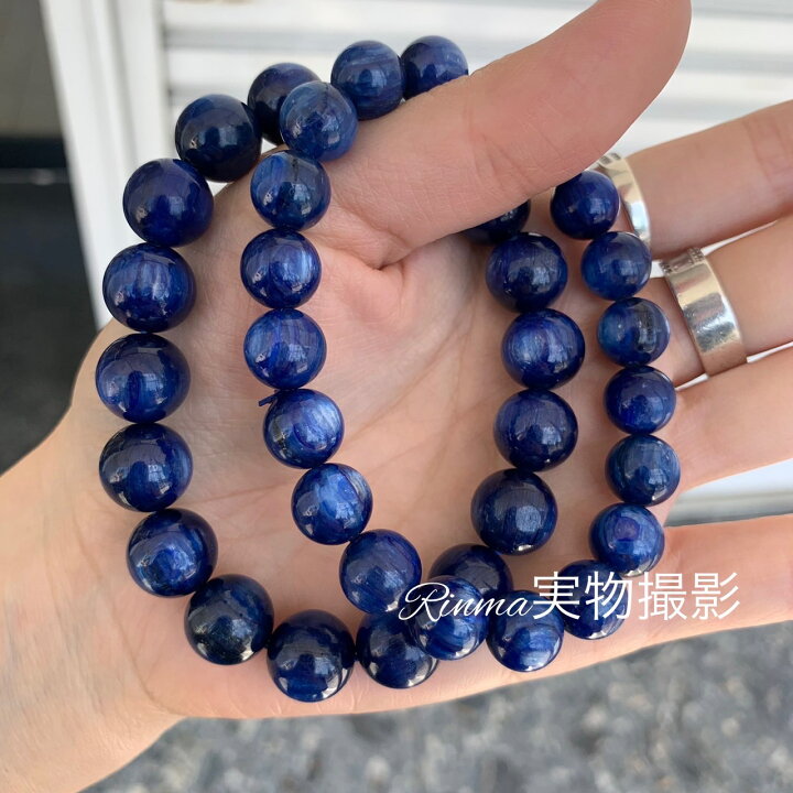 楽天市場】カイヤナイト10mm 12mm ブレスレット 藍晶石 天然石 