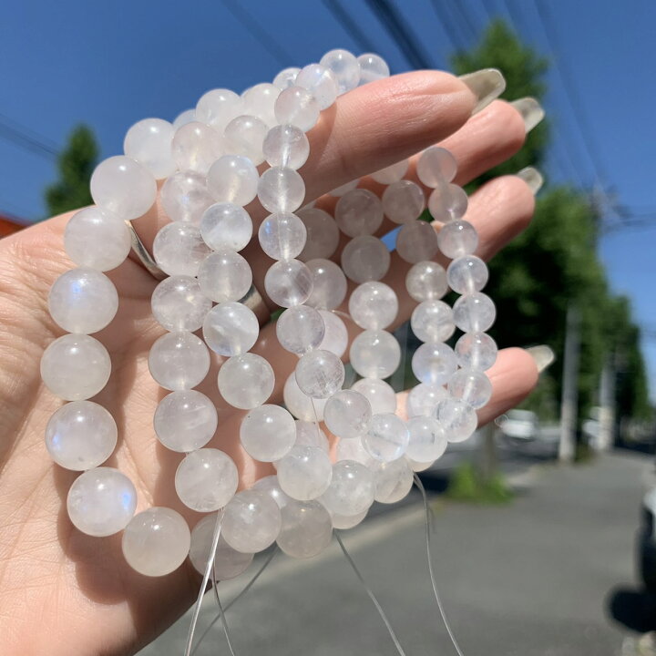 楽天市場】【実物撮影あります】高品質 天然 ブルームーンストーン 