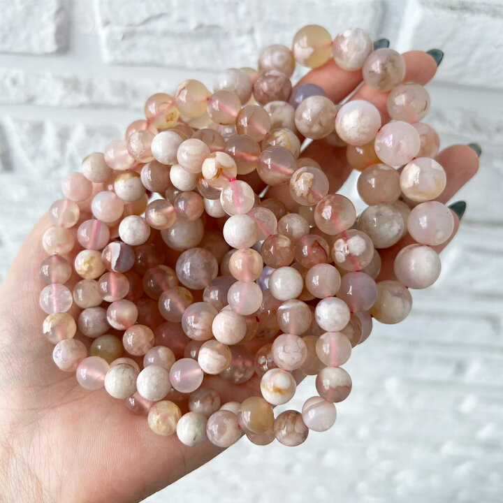 楽天市場】実物撮影あります【洗練品】さくら瑪瑙 選んでから作成！桜 