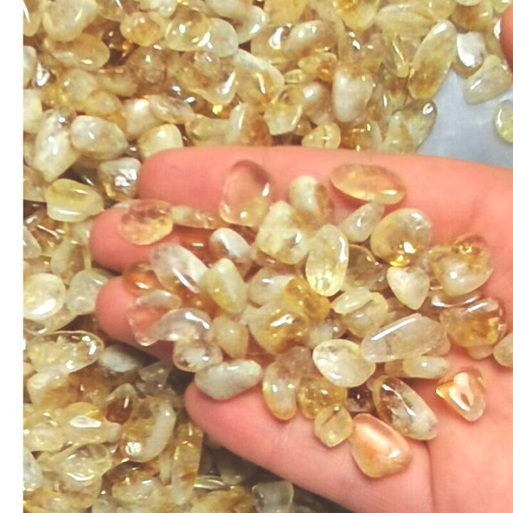 楽天市場】2サイズ シトリンさざれ石 金運 商売繫盛 黄水晶 原石 浄化 