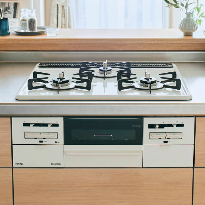 楽天市場】【ポイント5倍】工事費込み ビルトインコンロ リンナイ  