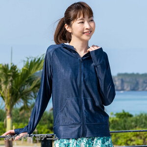 ラッシュガード レディース 【ON SALE】★UPF50+★土日祝も発送★ランキング1位獲得店★ ラッシュパーカー UVカット パーカー 長袖 水着 体型カバー 大きいサイズ 日よけ 紫外線対策【メンズ キ