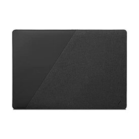 NATIVE UNION Stow Slim MacBook Pro 15インチ (2023) and MacBook Pro 16インチ (2021-23) - プレミアムMacBookスリーブ 簡単アクセスマグネット開閉と外部ポケット (スレート)