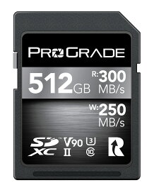 ProGrade Digital SDXC UHS-II V90 COBALT 512GB プログレードデジタル 正規輸入品【限定】