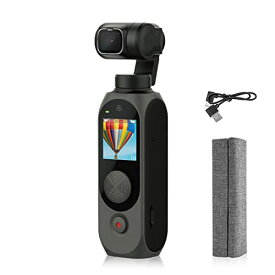 Fimi Palm 2 Pro ジンバルカメラ 手ぶれ補正 4Kカメラ 4K/30fps 画質向上 音質改善 Wi-Fi接続 128度超広角 自撮り 顔認識＆追跡 3倍ズーム iPhone&Android対応アプリ 大容量バッテリー タイムラプス 動画編集