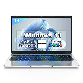 Windows 11搭載 ノートパソコン【Microsoft Office 2019搭載】 Dobios ノートPC 日本語キーボードフィルム付き1.6GHz 14.1型液晶/Webカメラ/USB3.0/miniHDMI/WIFI搭載/豊富な接続端子/軽量