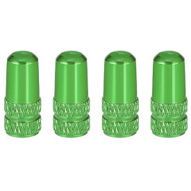 YFFSFDC 自転車 仏式 バルブキャップ 4個セット アルミ合金製 タイヤ バルブ キャップ アルミバルブキャップ フレンチバルブ ロードバ