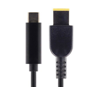 Xiwai Type C USB-C入力から電源PD充電ケーブル ノートパソコン&ノートブック用 長方形11.0x4.5mm