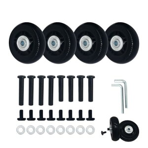 �É��ԗփV���[�Y �X�[�c�P�[�X�A�V���b�s���O�J�[�g�A�L�����[�o�b�O�Ȃǂ̌����^�C���Z�b�g�C���p�L���X�^�[���� DIY�C�������L�b�g ���a60mm