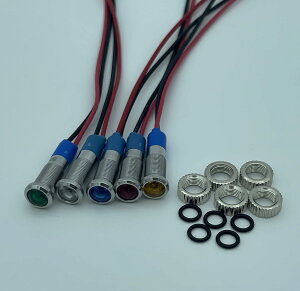 hLEDCWP[^[ou5Zbg | 5F̃jo[TJ[ |6mm DC12-24V | Ԃ{[gɍœK | LEDCg ^