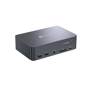iDock C20 USB-C KVM XCb` hbLOXe[V | 2 ̃bvgbvpA4K fAj^[ΉAe PC 60